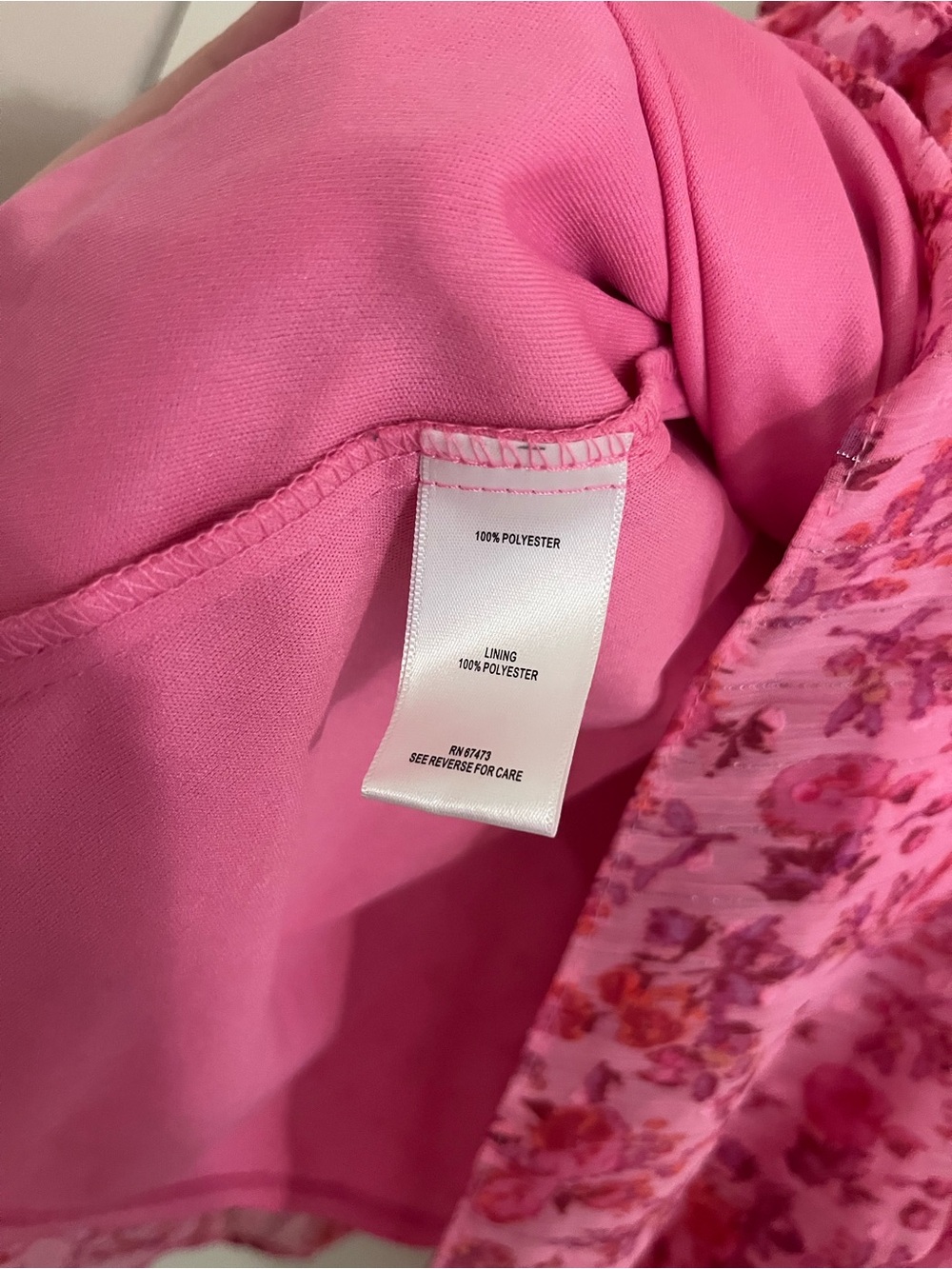 Taylor Pink Floral Ruffle Sundress - Cottagecore Style - Picture 9 of 11